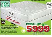 Serta 183cm Sertapediese Richmond Bo Kussing Koning Basis Stel