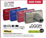 Nikon Coolpix S6200 Digital Camera
