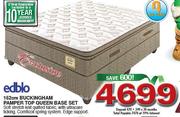 Edblo Buckingham Pamper Queen Base Set-152cm