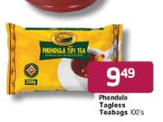 Phendula Tagless Teabags-100's