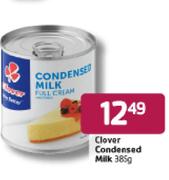 Clover Condensed Milk-385g