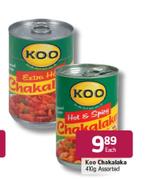 Koo Chakalaka Assorted-410g Each