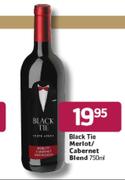 Black Tie Merlot/Cabernet Blend-750ml
