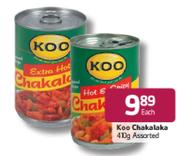 Koo Chakalaka Assorted-410g Each