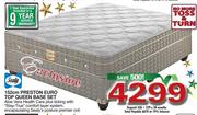 Sealy 152cm Preston Euro Top Queen Base Set