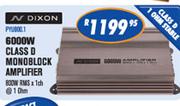 Dixon 6000W Class D Monoblock Amplifier