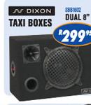 Dixon Taxi Boxes Dual 8"