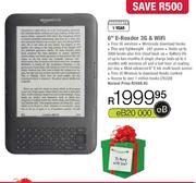 Amazon Kindle 6" E-Reader 3G & WiFi