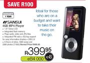 Sansui 4GB MP4 Player