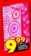 St.Valentine Large Gift Bag