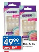 Nails To Go False Nails-Per Pack