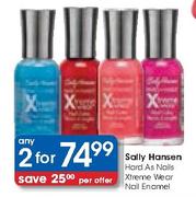 Sally Hansen Hard As Nails Xtreme Wear Nail Enamel-2's 