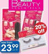Clicks Beauty Essentials False Eyelashes-Per Kit