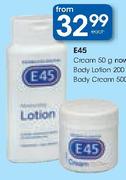 E45 Body Lotion-200ml Each