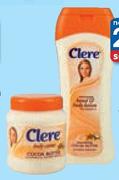 Clere Hand & Body Lotion-400ml Each