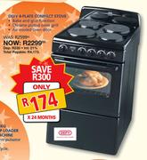 Defy 4-Plate Compact Stove
