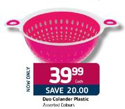 Duo Colander Plastic-Each