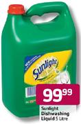 Sunlight Dishwashing Liquid-5 Litre