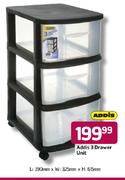 Addis 3 Drawer Unit