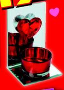 Red Heart Tealight Candle Holder