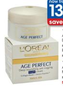 L'Oreal Dermo-Expertise Age Perfect Cleansing Milk Or Toner-200ml Each