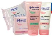 Johnson's Daily Essentials 25 Face Wipes-Each