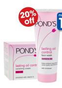 Pond's Lasting Oil Control Vanishing Cream-50ml Each
