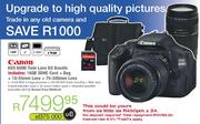 Canon EOS 600D Twin Lens Kit Bundle