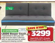 2 Division Leeds Sleeper Couch