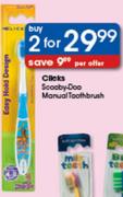 Clicks Scooby-Doo Manual Toothbrush-2's pack