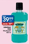 Listerfluor Kids Mouthwash-500ml Each