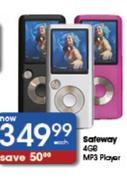 Safeway 4GB MP3 Player-Each