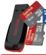 Sandisk 16GB Micro 3D Ultra HC With Adaptor-Each