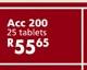 Acc 200-25 Tablets