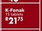 K-Fenak-15 Tablets