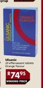 Ulsanic Orange Flavour-20Tabs