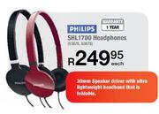 Philips SHL1700 Headphones-Each