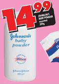 Johnson's Baby Powder-200gm