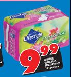 Lifestyle Sanitary Pads-14's Per Pack
