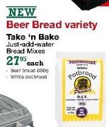 New Beer Bread Variety Take n Bake-Each