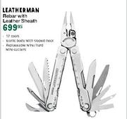 Leatherman Rebar With Leather Sheath