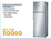 Bosch Fridge/Freezer (KDN32X73)-306L
