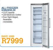 Bosch All Freezer (GSN36VL30)-237L