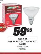 Build It Par 38 Reflector Energy Saver-20W-230V