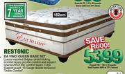 Restonic Da Vinci Queen Base Set-152cm
