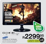 Samsung SyncMaster LED Monitor-24"