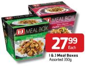 I&J Meal Boxes Assorted-350g Each