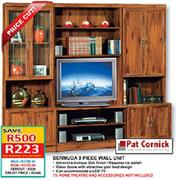 Bermuda 3 Piece Wall Unit