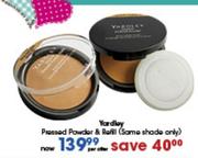 Yardley Pressed Powder & Refill-Per Offer