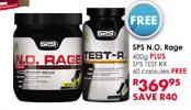 SPS N.O.Range-400g Plus SPS Test RX Capsules-60's Free